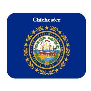  US State Flag   Chichester, New Hampshire (NH) Mouse Pad 
