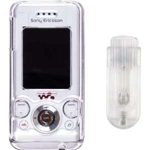  Wireless Solutions On Case for Sony Ericsson W580   Clear 