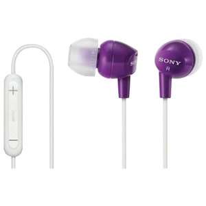  Sony Drex12ip/vlt Ex Earbuds With Ipod Remote (violet 