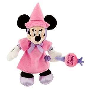   Happy Birthday Minnie Mouse Mini Bean Bag Plush Toy Toys & Games