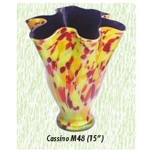  Cassino Vase Hand Blown Modern Glass Vase