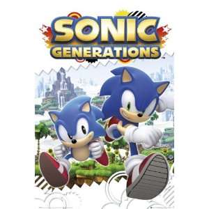  Gaming Posters Sonic   Generations   35.7x23.8