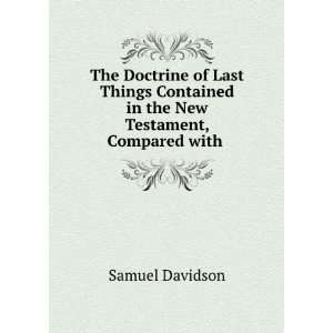   in the New Testament, Compared with . Samuel Davidson Books