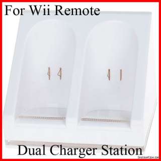 USB Charger dock Station for Nintendo Wii Remote Control/Controller 