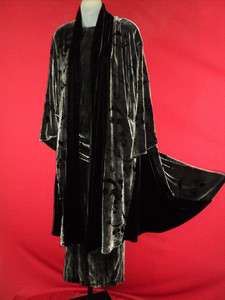 CHARLES PATRICIA LESTER HAUTE COUTURE Flapper Edwardian Coat Dress 