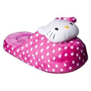Girl Size 2 3 Hello Kitty Scuff Slippers, Plush Soft and Cuddly, Great 