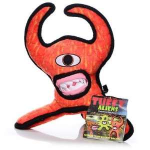  Tuffy`s Dog Toys Alien Series Red Alien Chew Toy Pet 