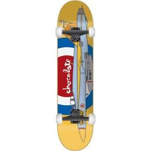  Chocolate Roberts Jet Fighter Complete Skateboard   8.0 w 