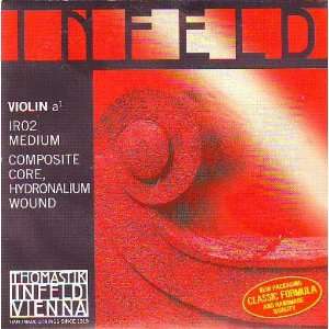 Thomastik Infeld Violin Infeld Red A Hydronalium Wound Composite Core 