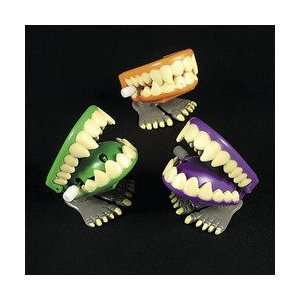  WINDUP CHOMPING MONSTER TEETH (1 DOZEN)   BULK Toys 