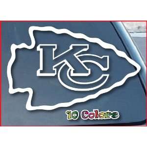  Kansas City Chiefs Car Window Vinyl Decal Sticker 5 Wide 