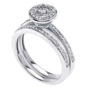  0.60ct Diamond Soldered Bridal Set in 950 Platinum 