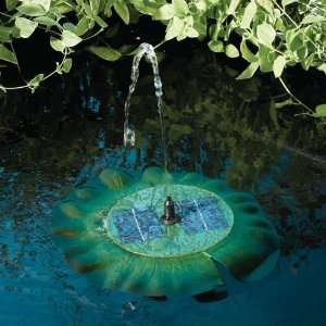  STI Smart Solar Inc. Floating Solar Pond Lily Fountain 