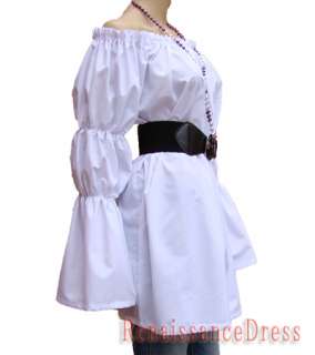 Renaissance Pirate Chemise Shirt Medieval Wench Dress  