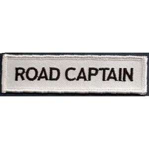   CAPTAIN WHITE Embroidered Biker Nice Vest Patch 