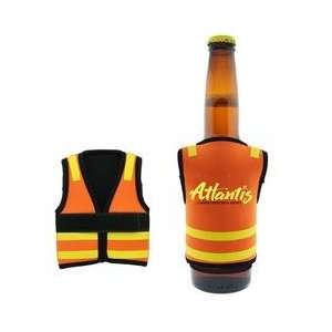  CL724    Neoprene Safety Vest Stubby Cooler Sports 