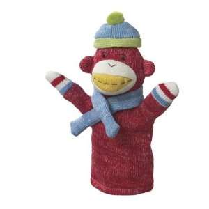  Midwest CBK Red Sock Monkey Hand Puppet