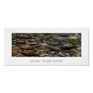  Social Work Rocks Poster