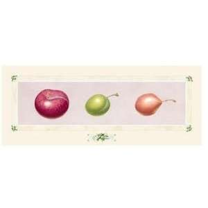  Alex Bloch   Plums Size 8x20 Poster Print