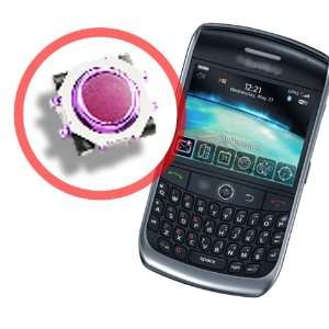   ] Pink Chrome Colored Trackball Ball+Tool For BlackBerry Curve 8900