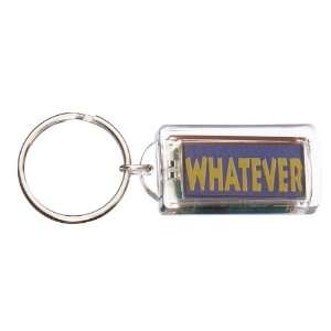    Light Up Message Keyring   Whatever Flashing KeyChain Toys & Games