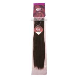  OUTRE VELVET 18 REMI HUMAN HAIR EXTENSIONS WEAVE YAKY #1B 