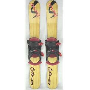  Summit Custom 110cm Skiboards Snowblades w. Snowboard 