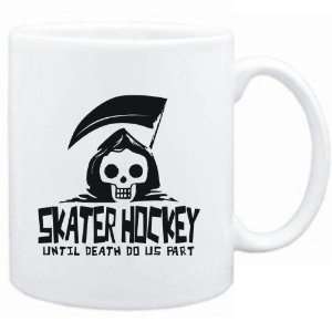  Mug White  Skater Hockey UNTIL DEATH SEPARATE US  Sports 