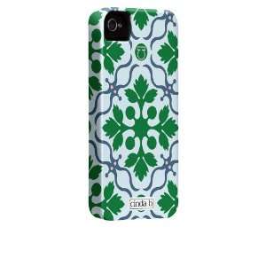  iPhone 4 / 4S Barely There Case   Cinda B   Sweetleaf Navy 