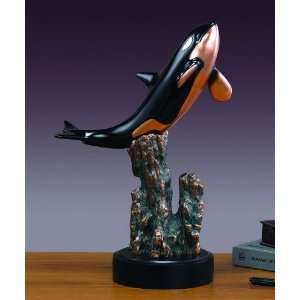  Orca (Killer Whale) Statue 