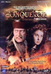 THE CONQUEROR DVD John Wayne Hayward Genghis Khan China  