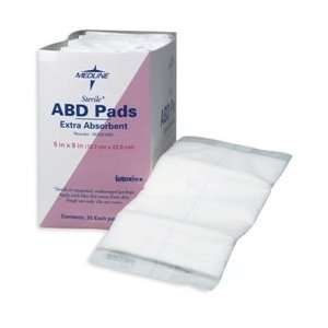  Medline Abdominal (ABD) Pads NON21450H 5 x 9 Health 