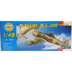    Macchi MC200 Saetta Italian Fighter 1/48 Smer Toys & Games