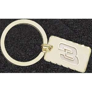  Dale Earnhardt #3 Silver Keychain