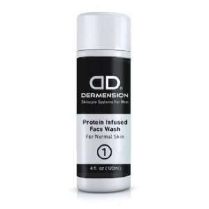   DerMension Protein Infused Face Wash for Normal/Sensitive Skin Beauty