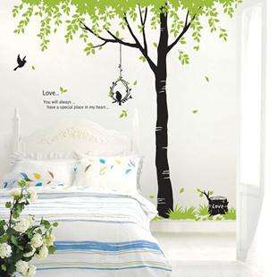 DIY Removable Tree and Birds Vinyl Room Wall sticker Art Papers Decal 