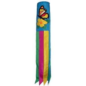   The Breeze Polyester Fabric Butterfly Image 40 inch Funsock/ Windsocks