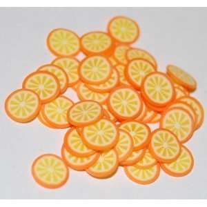  Sliced Fimo Fruit   Orange (500pcs) Beauty