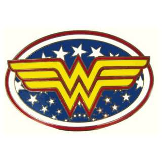  Wonder Woman Logo Belt Buckle Clothing