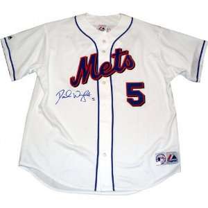 David Wright New York Mets Autographed White Replica Jersey  