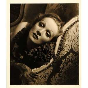  1935 Marlene Dietrich Actress Edward Steichen Portrait 