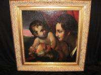 Antique Old Master Oil Painting 17th Century Interesting Biblical 
