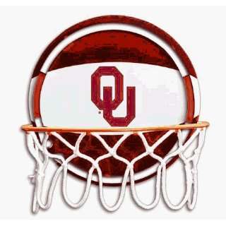   Oklahoma Sooners Neon Basketball Hoop 