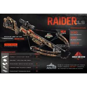  Wicked Ridge Raider CLS Premium Crossbow Package, 180 