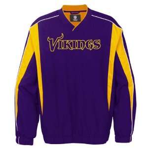  Minnesota Vikings Club Pass II Pullover Jacket Sports 