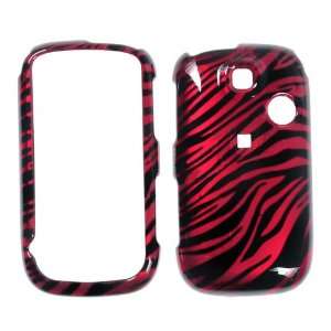  Premium   Huawei TAP u7519 Transparent Black & Red Zebra Skin 