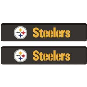 Seat Belt Shoulder Pads   NFL Football   Pittsburgh Steelers   Pair