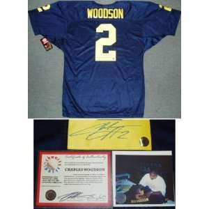  Charles Woodson Michigan Wolverines Autographed Authentic 