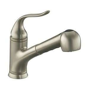  KOHLER CORALIS PULLOUT SPRAYER BRUSHED NICKEL FAUCET