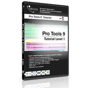  Pro Tools 9 Tutorial DVD   Level 1 Musical Instruments